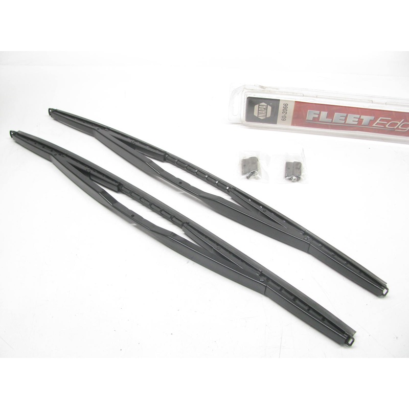 (2) NAPA 60-2066 Front HEAVY DUTY Fleet Edge Windshield Wiper Blades  20'' - PAIR