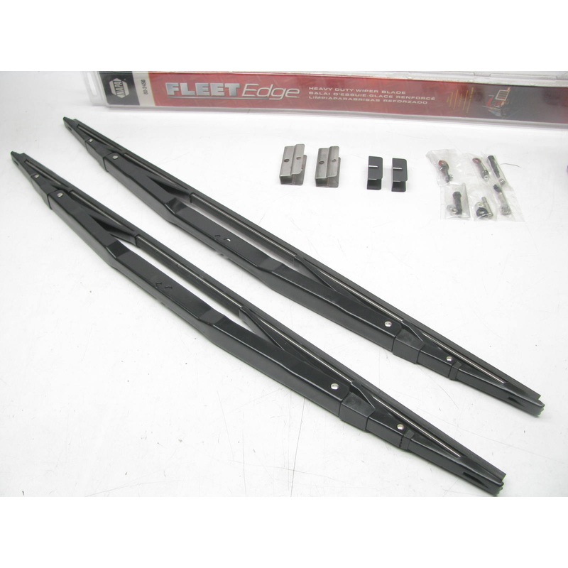 (2) Napa 60-2456 Front Fleet Edge Windshield Wiper Blade - 24''