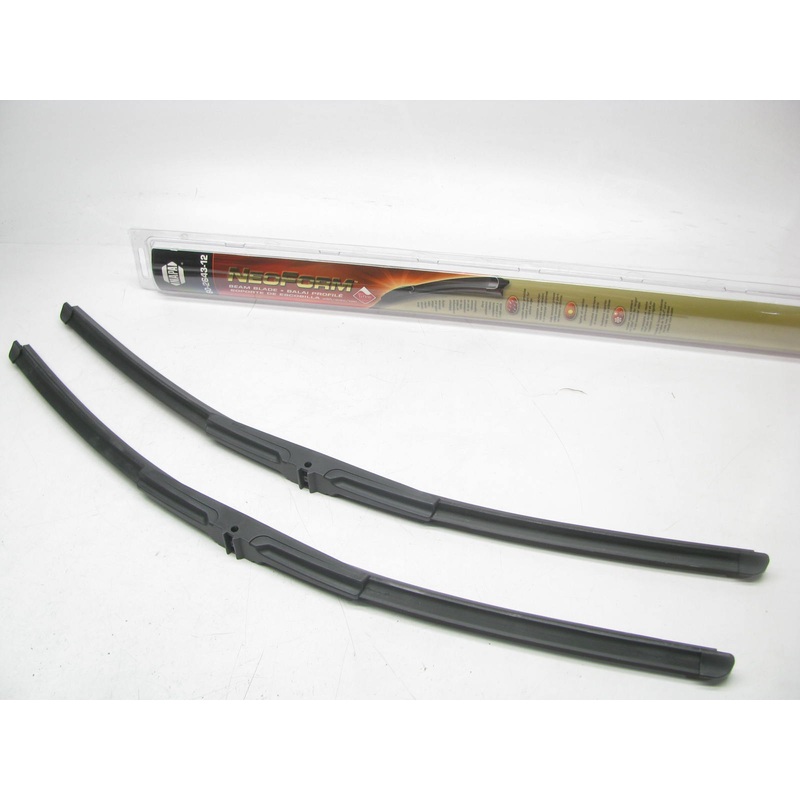 (2) Napa 60-2643-12 Front Neo Form Windshield Wiper Blade - 26''
