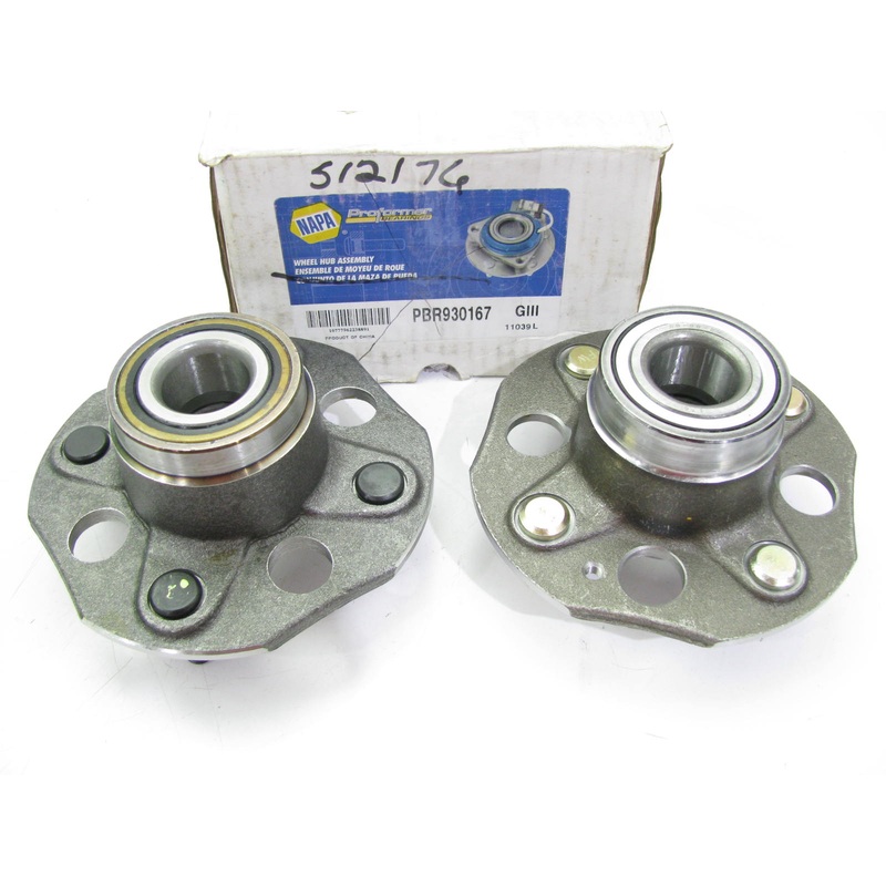 (2) Napa PBR930167 Rear Wheel Hub Bearings For 1998-2002 Honda Accord 2.3L