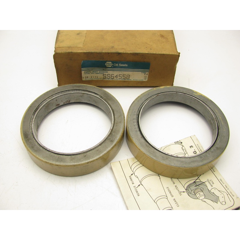 (2) Napa SS64558 Rear Inner Wheel Seals