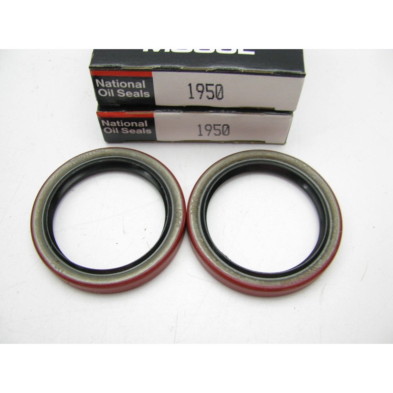 (2) National 1950 Front Wheel Seals For 1974-1975 Celica, 1974-1987 Corolla