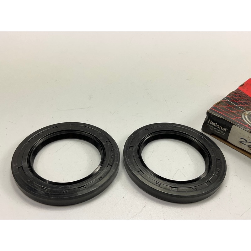 (2) National 224254 Front Wheel Seal For 1985-89 Chevrolet Spectrum Isuzu I-Mark