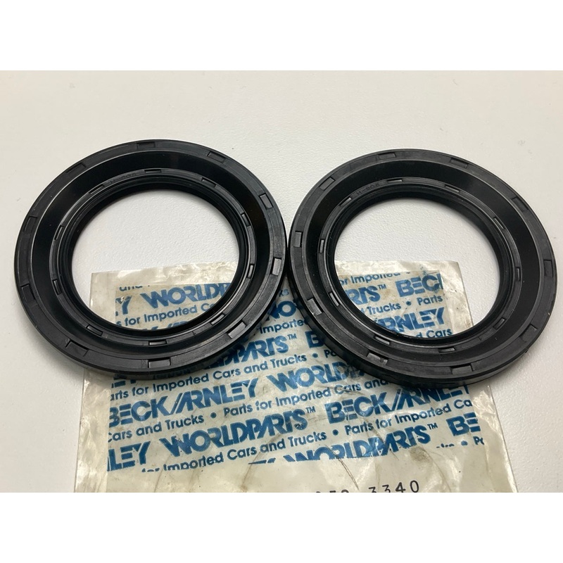 (2) Beck Arnley 052-3340 FRONT Outer Wheel Seal