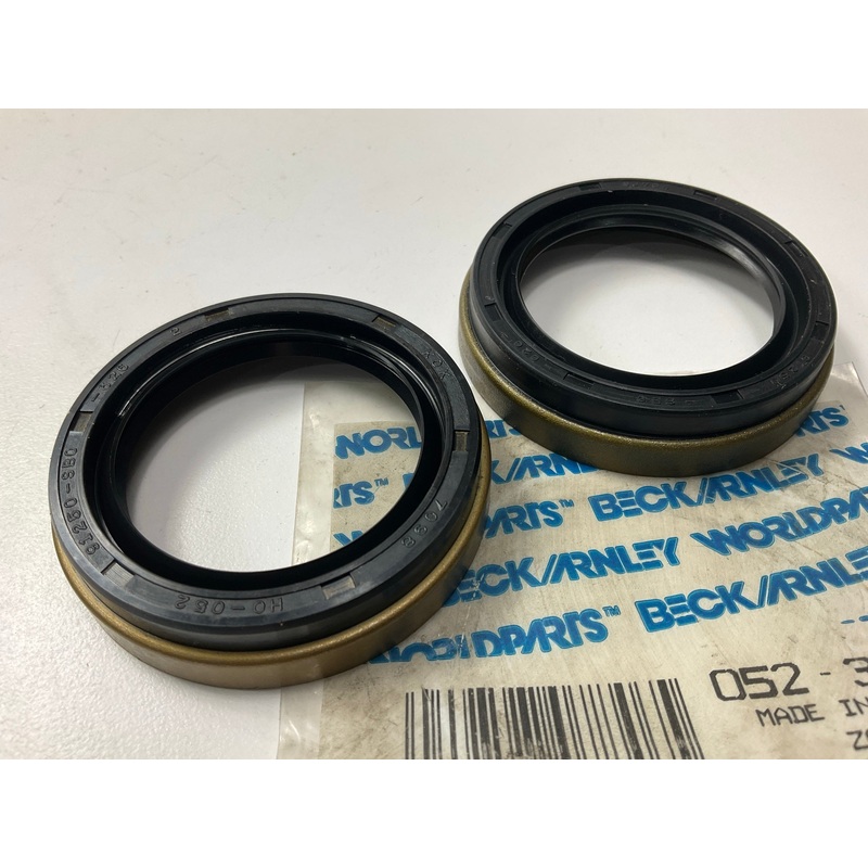 (2) Beck Arnley 052-3341 Front Inner Wheel Seals - 83-87 Prelude, 1984-85 Accord