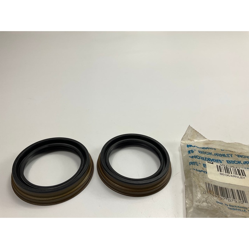 (2) Beck Arnley 052-3431 Front Inner Wheel Seal For 1987-1990 Toyota Tercel