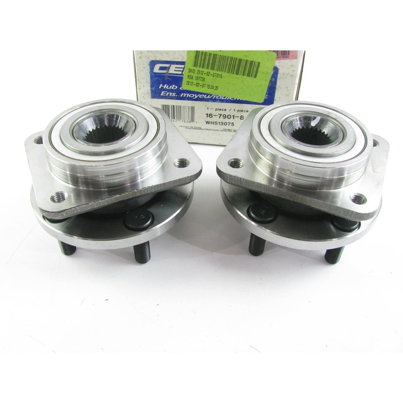 (2) Certified 16-7901-8 Wheel Bearing And Hub Assembly - Front