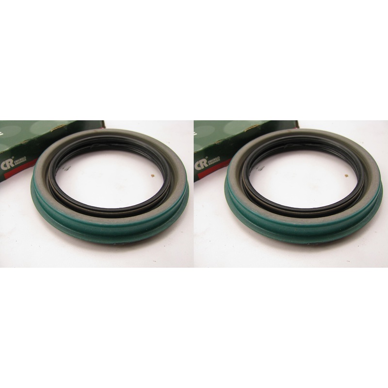 (2) Chicago Rawhide 28720 Rear Wheel Seals - 3.881'' OD X 2.875'' ID X 0.61''