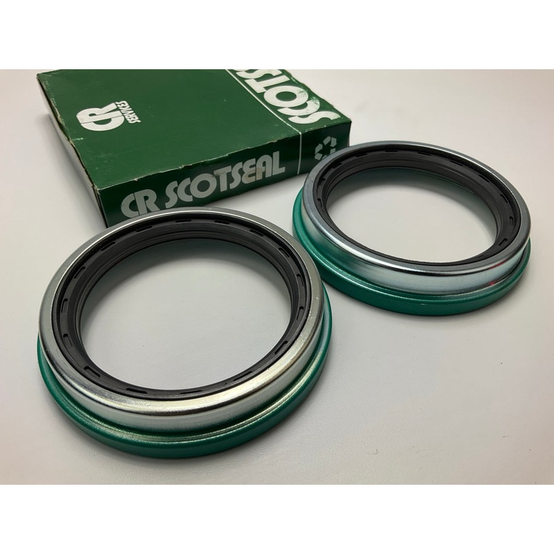 (2) Chicago Rawhide 35066 Wheel Oil Seal - 4.847'' OD X 3.50'' ID X 0.904'' W