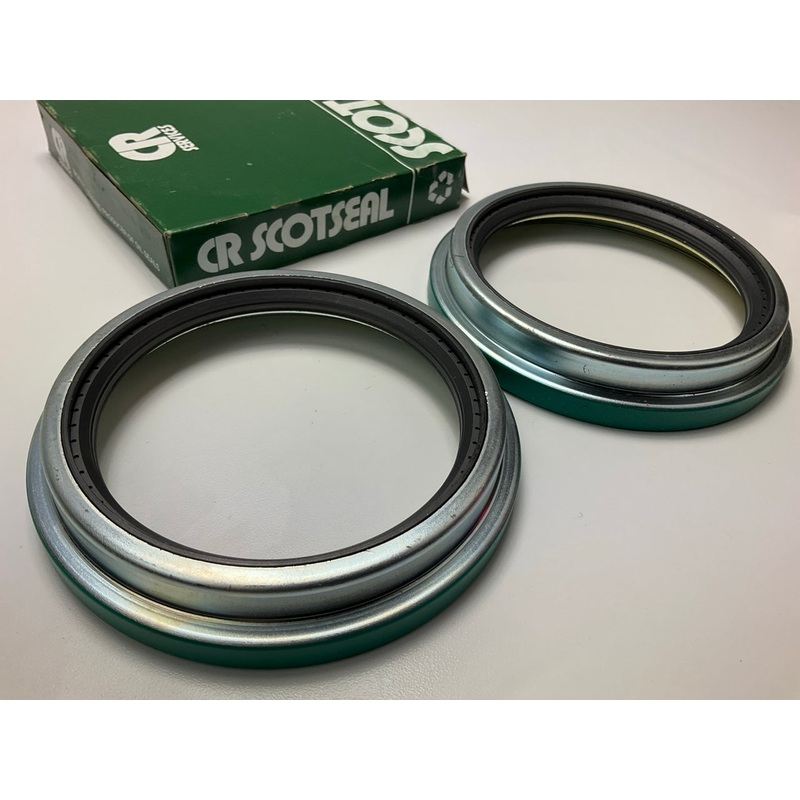 (2) Chicago Rawhide 43764 Front Wheel Seals - 5.91'' OD X 4.375'' ID