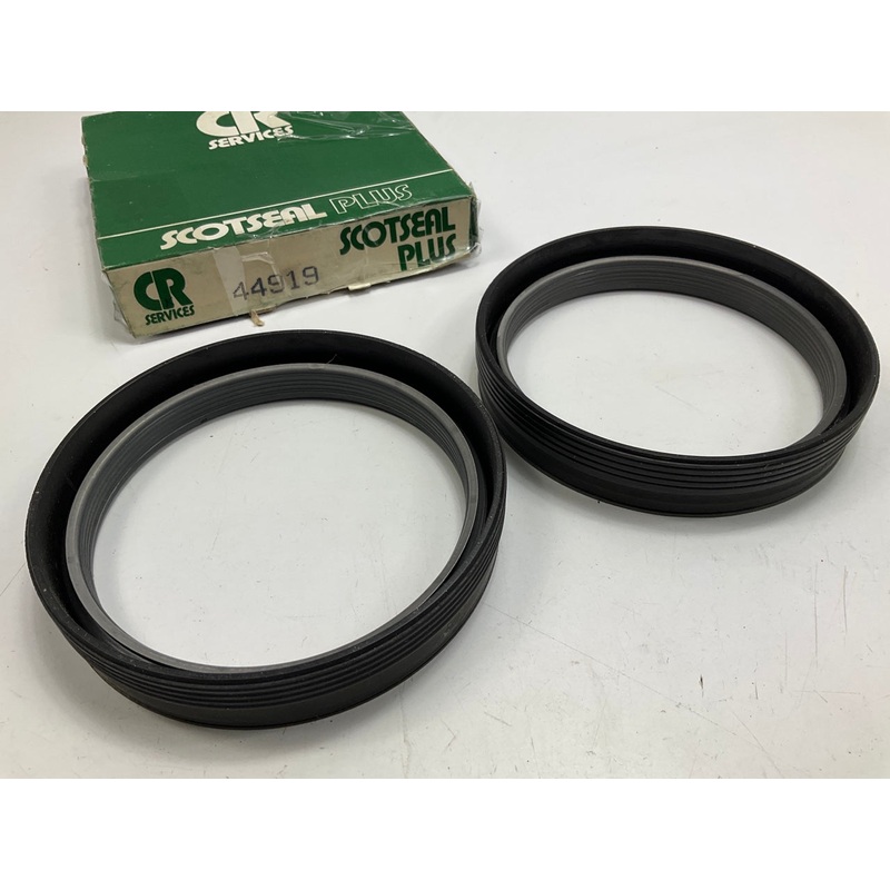 (2) Chicago Rawhide 44919 Rear Inner Wheel Seal 5.379'' OD X 4.375'' ID X 1.016'' W