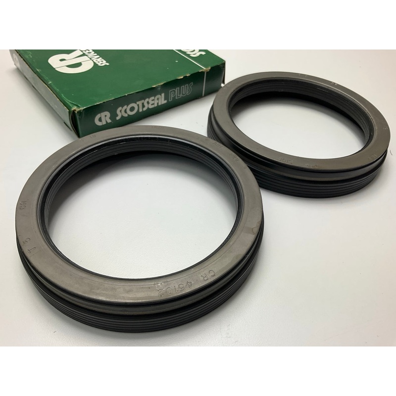 (2) Chicago Rawhide 45102 Wheel Seal - 5.881'' OD X 4.375'' ID X 1.016'' Wide