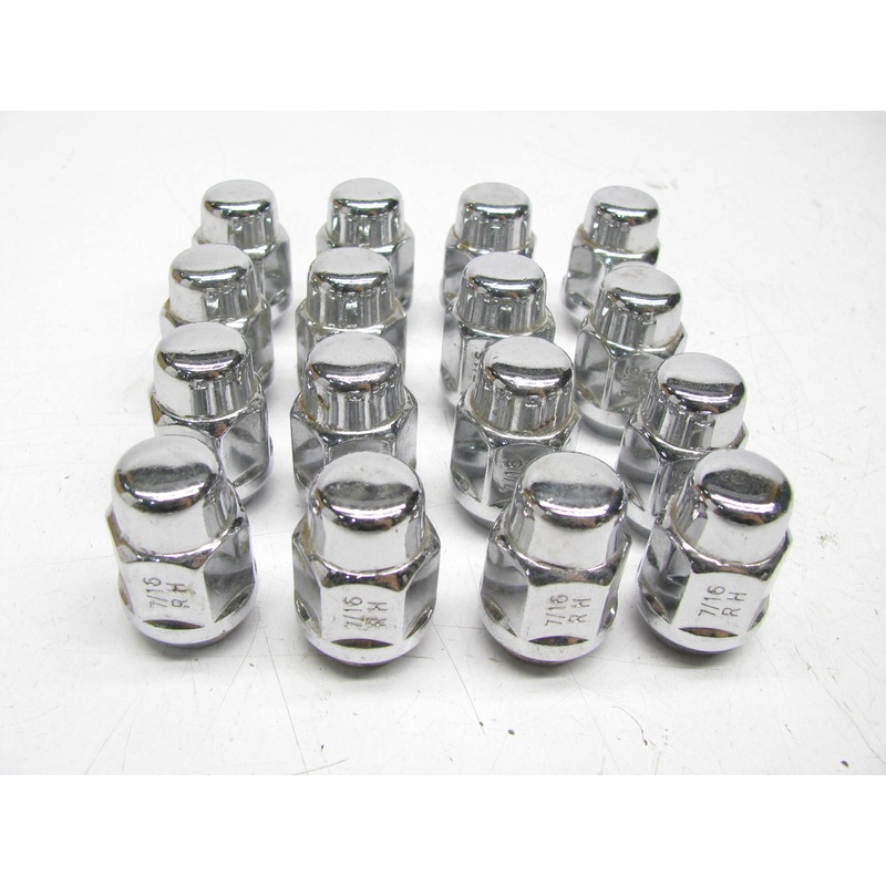 (16) 71178HT - Acorn Heat Treated Lug Nuts (13/16'' HEX) 7/16''