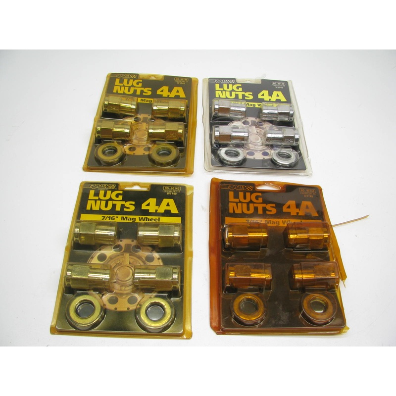 (16) Rally 90140 7/16'' MAG WHEEL - Wheel Lugs Nuts W1740