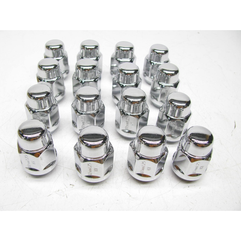 (16) UNBOXED 91127HT Acorn Bulge Heat Treated (13/16'' HEX) Lug Nuts 12mm X 1.25