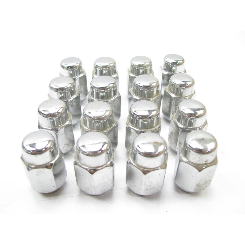 (16) UNBOXED Gorilla 71118  10mm X 1.25 Chrome Acorn Wheel Lug Nuts 13/16'' Hex