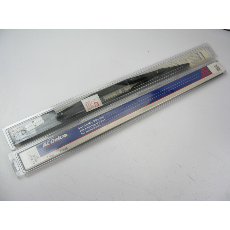 (2) Acdelco 8-7246 Front Windshield Wiper Blade - 24''