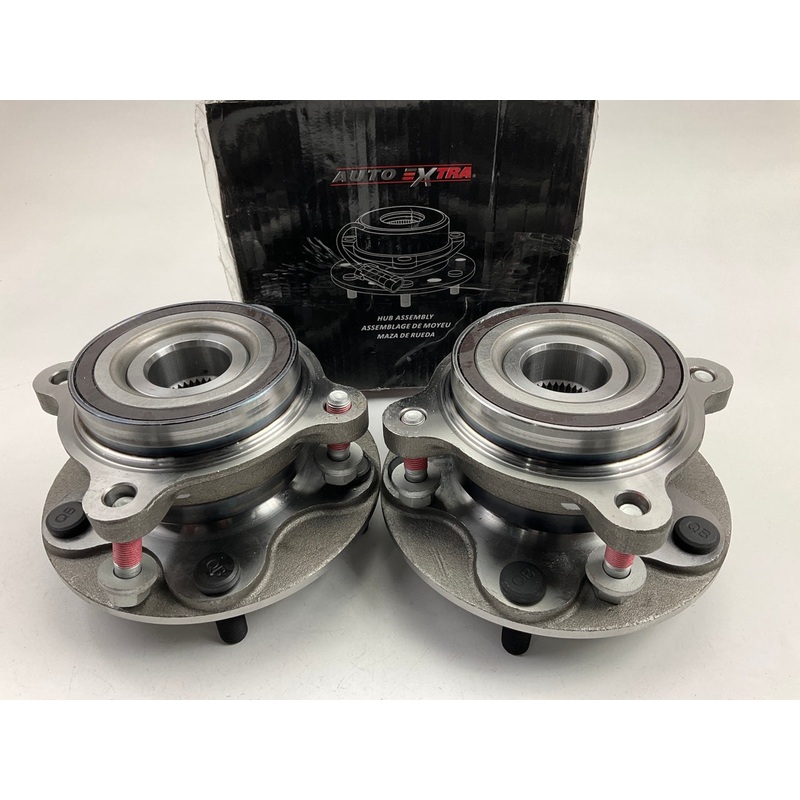 (2) Auto Extra 950002 FRONT 5 Lug Wheel Bearing & Hubs