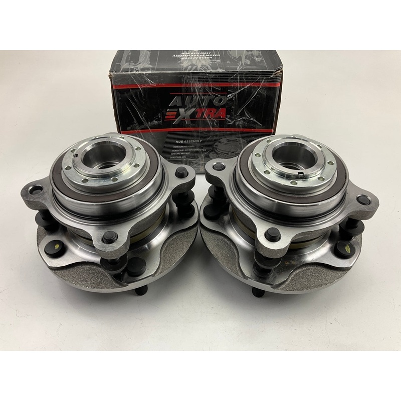 (2) Auto Extra 950006 FRONT Wheel Bearing & Hubs 08-21 Sequoia 07-21 Tundra RWD