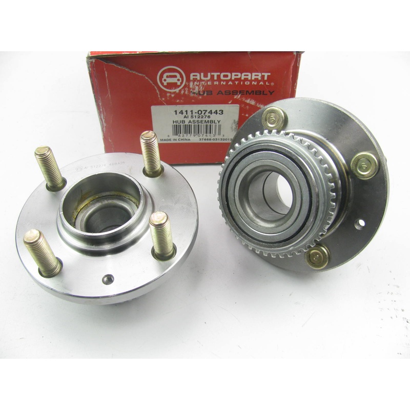 (2) Autopart International 1411-07443 Wheel Bearing And Hub Assembly - Rear