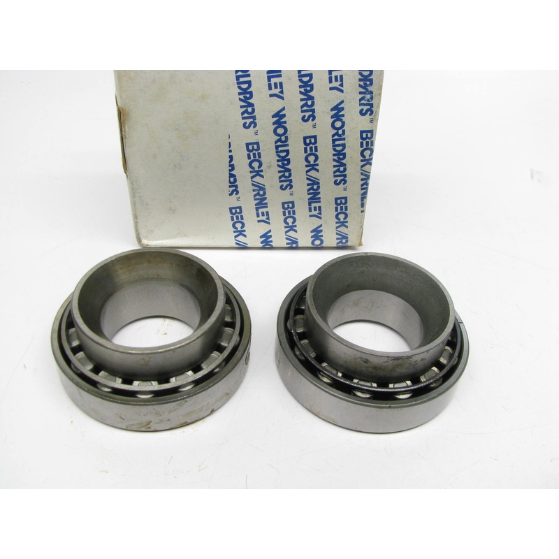 (2) Beck Arnley 051-3178 Front Inner Wheel Bearings For 1972-1977 Datsun 620