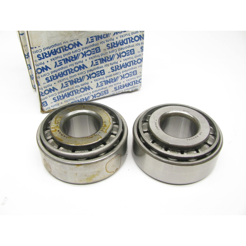 (2) Beck Arnley 051-3541 Wheel Bearing - Front Outer