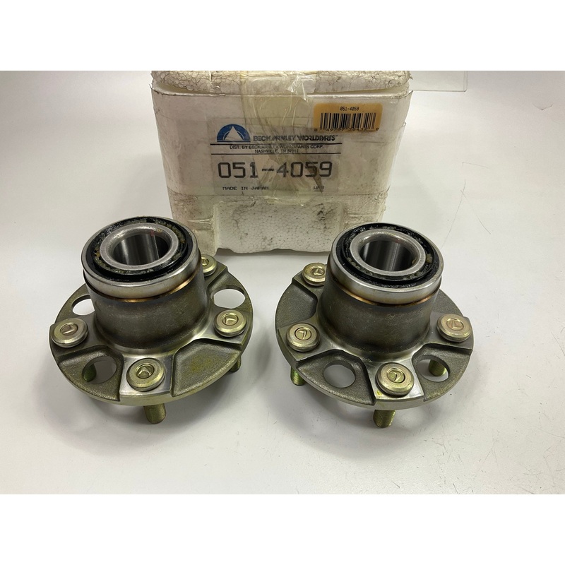 (2) Beck Arnley 051-4059 Wheel Bearing And Hub Assembly, Rear