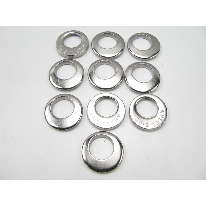 (10) Gorilla 79913 11/16'' Hole Round W/ Offset Center Washers For Cragar Wheels