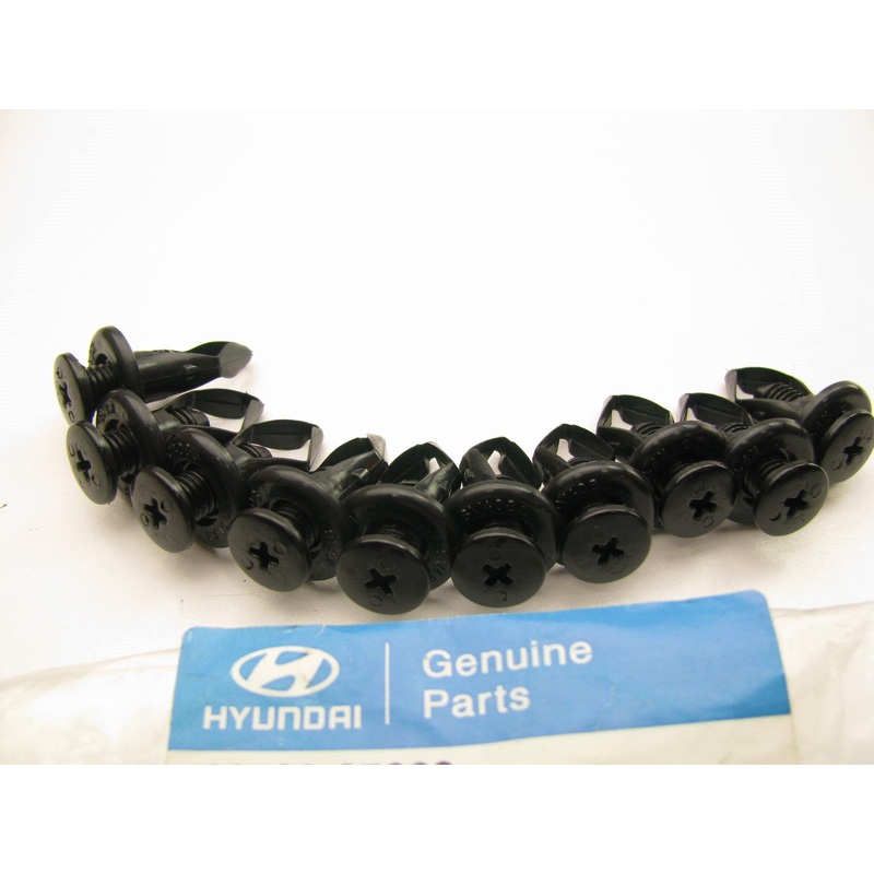 (10) NEW FRONT Bumper Cover Retainer Clips OEM For 2005-2009 Tucson 8659035000