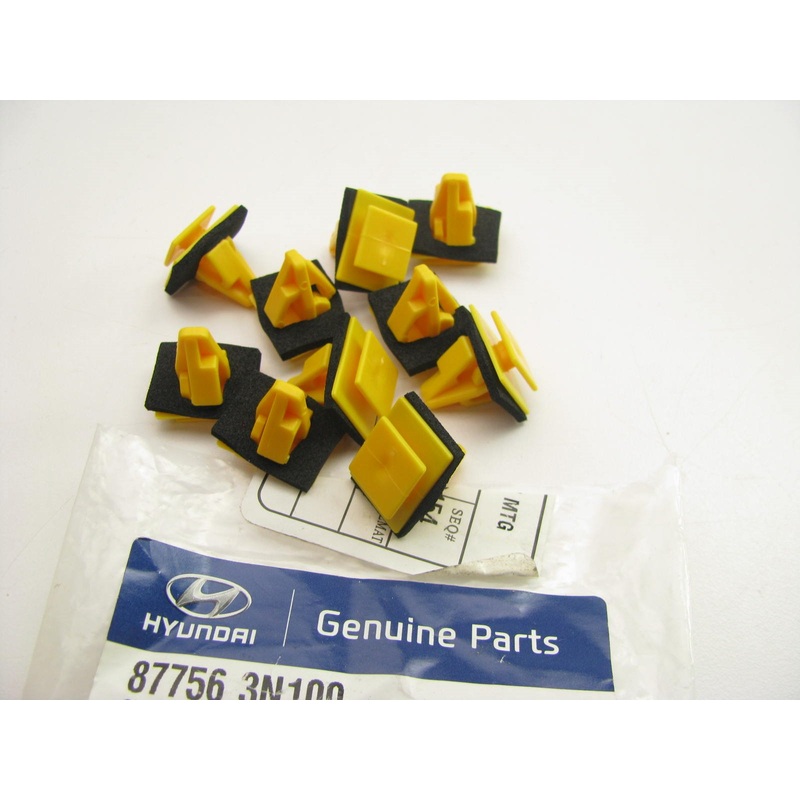 (10) NEW GENUINE Rocker Panel Moulding Clips OEM For 2011-16 Equus 877563N100