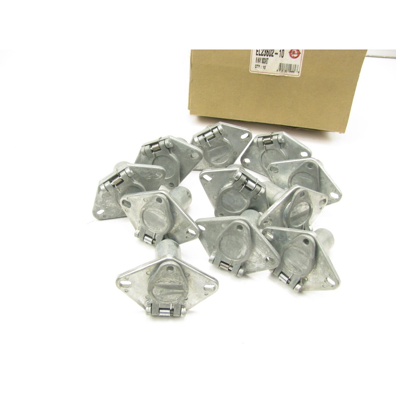 (10) Powerproducts EL23602 6 Conductor Sockets 2 Bolt Mount - Trailer Connector
