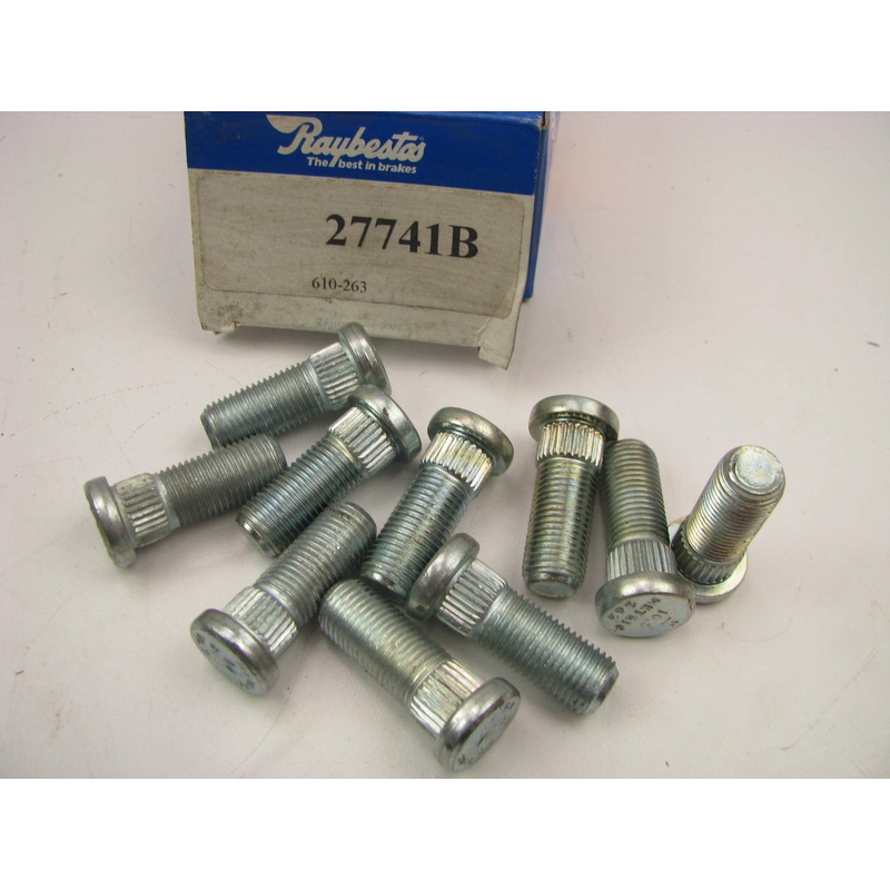 (10) Raybestos 27741B Wheel Lug Studs