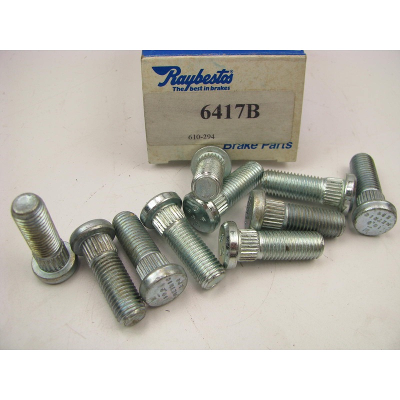 (10) Raybestos 6417B FRONT Wheel Lug Studs - 1991-1994 Mercury Capri