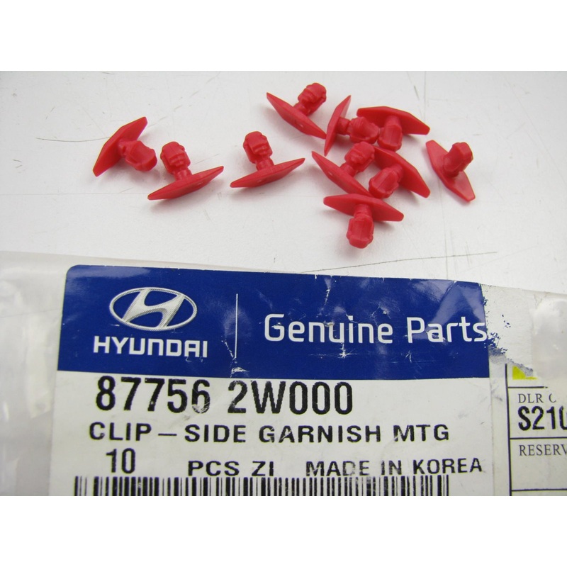 (10) Rear Body Side Molding Retainer Clips OEM For 2013-14 Hyundai Santa Fe