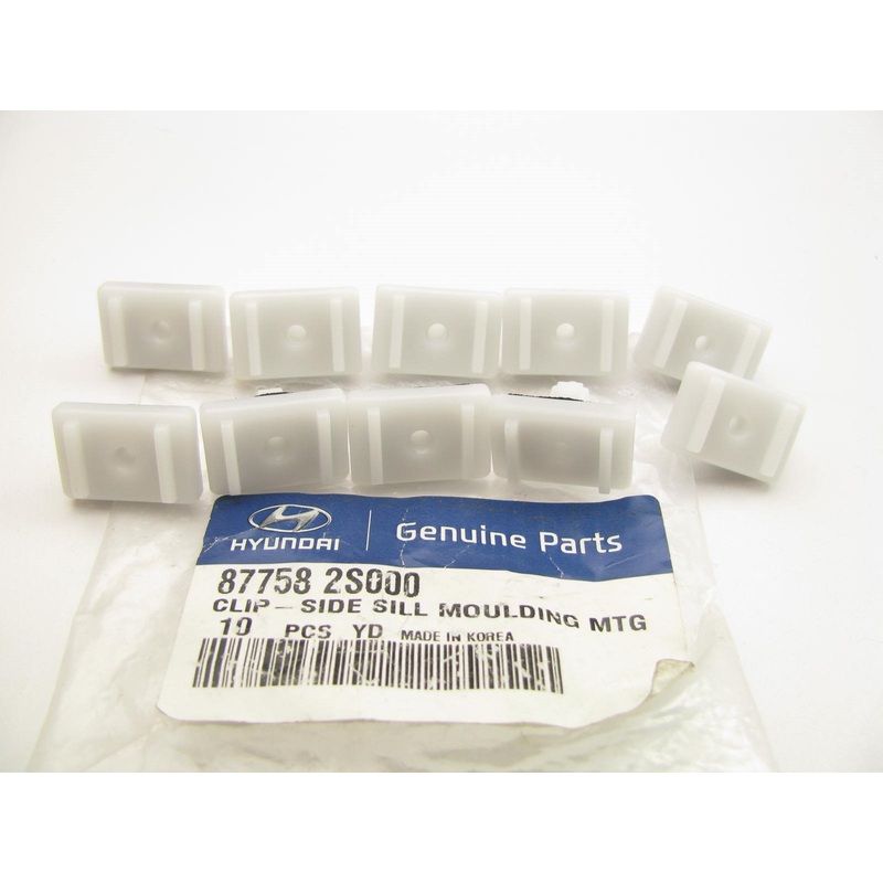 (10) Side Exterior Rocker Molding Retainer Clips OEM For 10-21 Tucson 877582S000