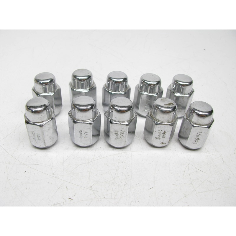 (10) UNBOXED 71148HT - Acorn Heat Treated Lug Nuts (13/16'' HEX) 14mm X 1.50