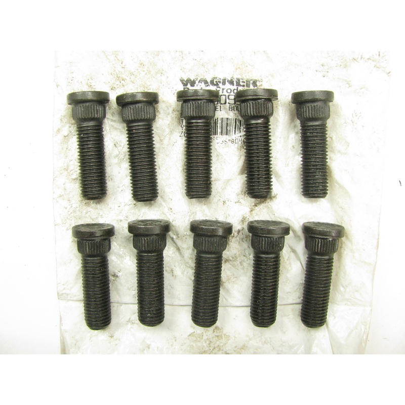 (10) Wagner BD60958 Wheel Lug Studs - Front / Rear