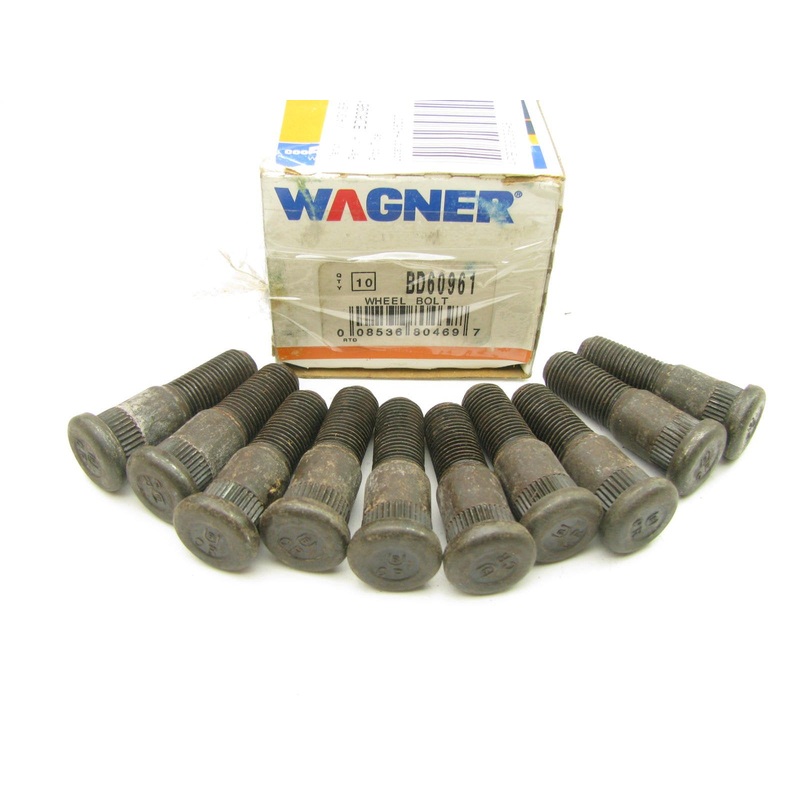 (10) Wagner BD60961 Wheel Lug Stud Bolts