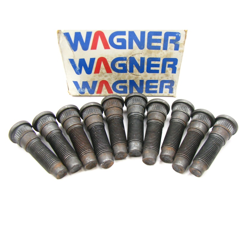 (10) Wagner BD61185 Wheel Lug Stud Bolts - Rear