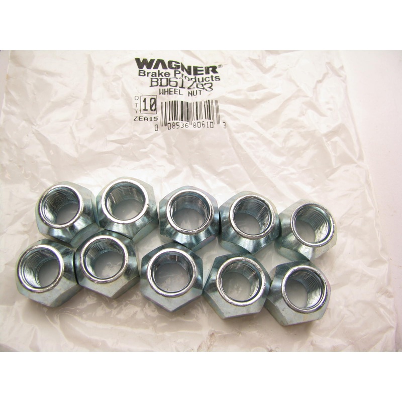 (10) Wagner BD61283 Wheel Lug Nuts