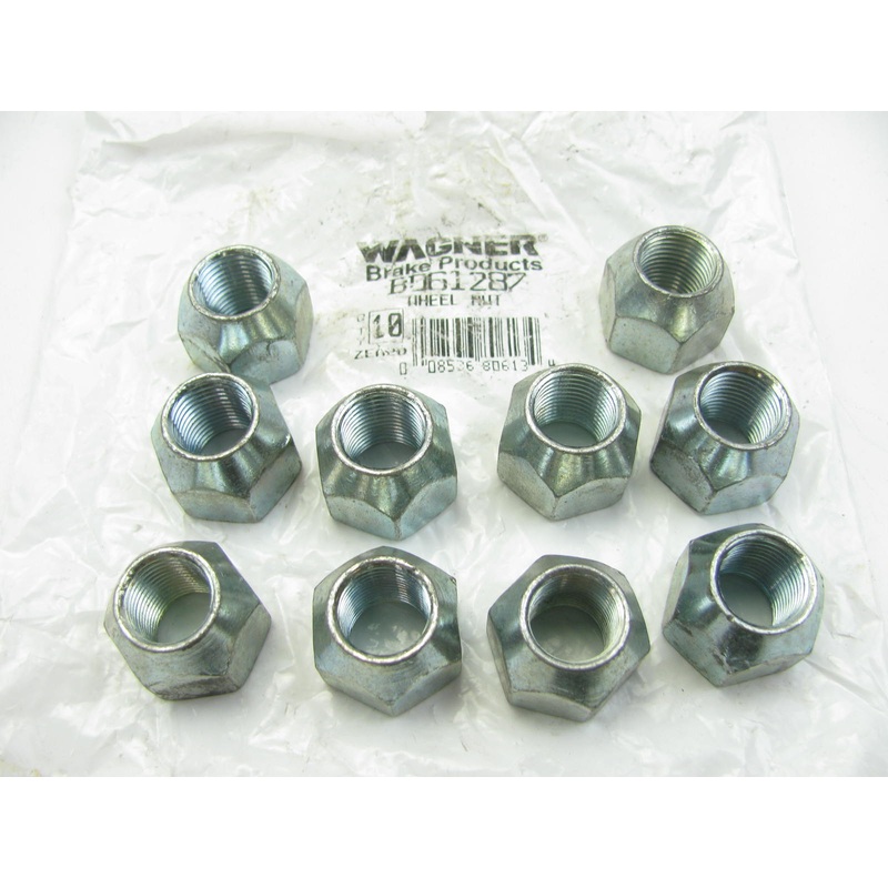 (10) Wagner BD61287 Wheel Lug Nuts - Front / Rear Type 2