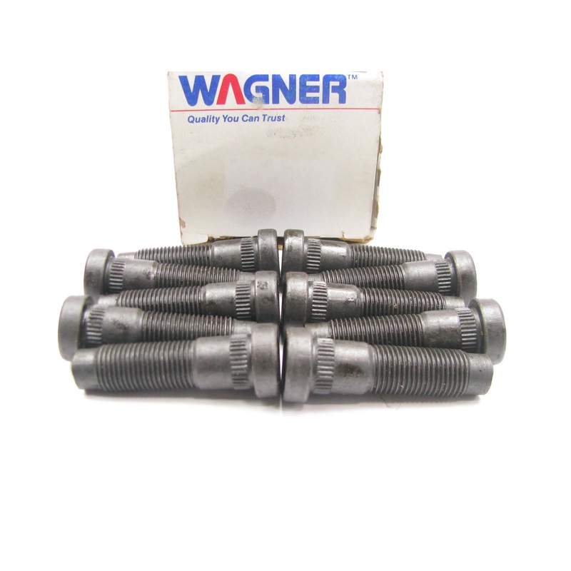 (10) Wagner BD61429 Wheel Lug Bolts - Front