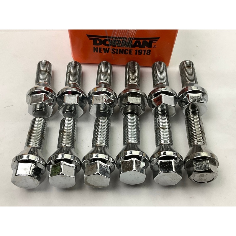 (12) Dorman 610-456 Wheel Lug Bolts