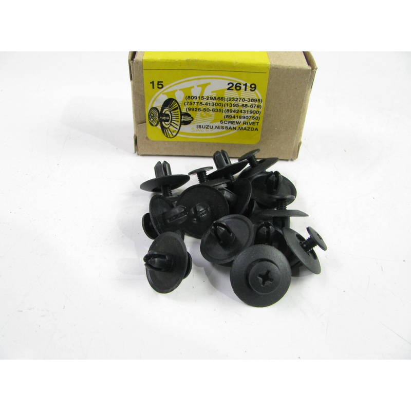 (14) We 2619 Screw Rivet For Nissan, Mazda, Isuzu