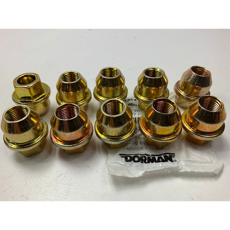 (10) Dorman 611-199 Wheel Lug Nuts