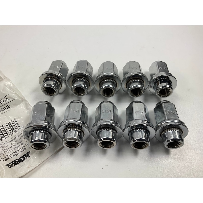 (10) Dorman 611-212 Wheel Lug Nuts