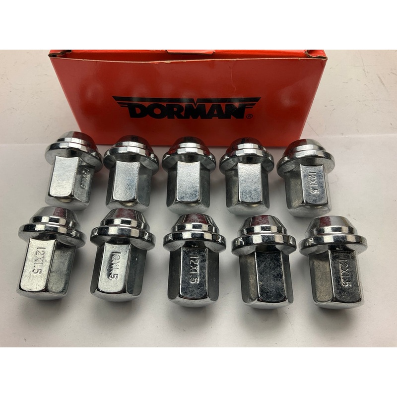 (10) Dorman 611-263 Wheel Lug Nuts, M12-1.50 Thread