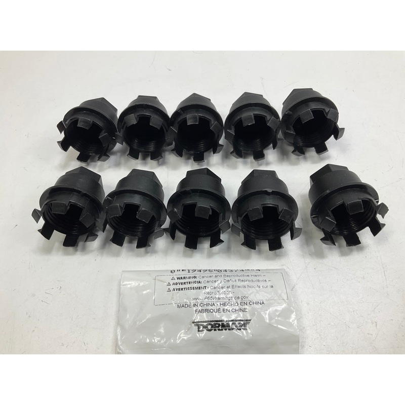 (10) Dorman 611-617 Wheel Lug Nut Cover