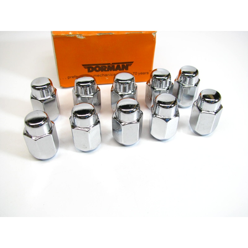 (10) Dorman 611-098 Wheel Lug Nuts - Front / Rear