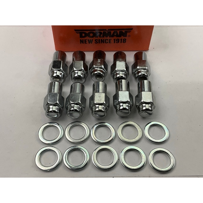 (10) Dorman 611-105 Wheel Lug Nuts